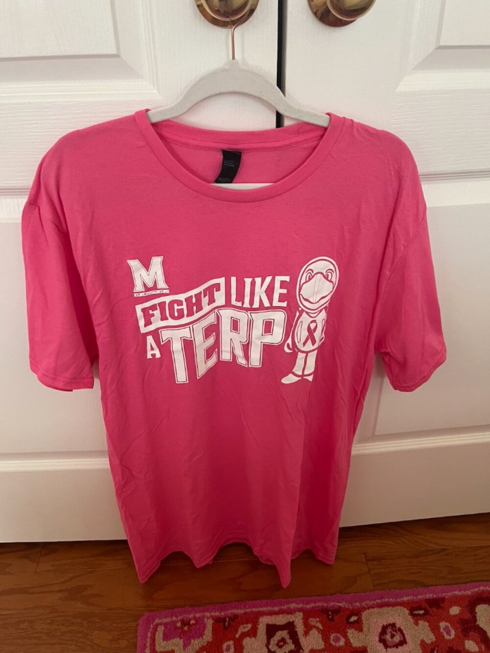 University of Maryland Pink Fight Like a Terp Gameday Short Sleeve T-Shirt